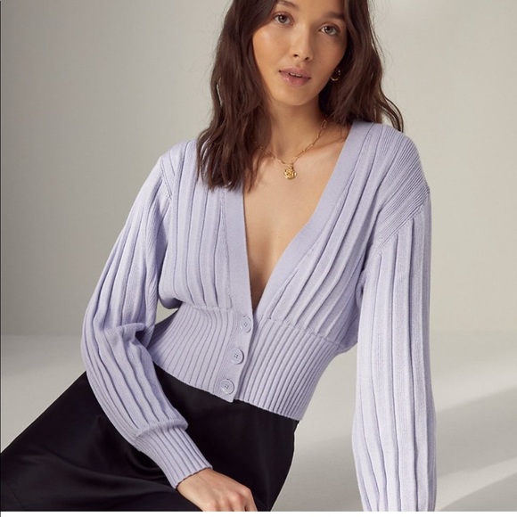 Aritzia Sweaters - Wilfred Plunge Front Cardigan